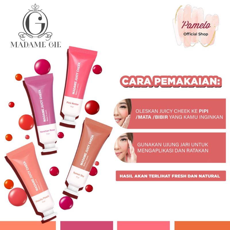 Madame Gie blush on cream