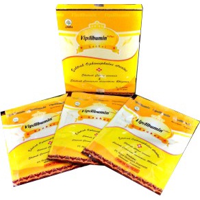 VipAlbumin plus 3 sachet @ 10gr - vip albumin sachet - serbuk vip albumin plus sachet - hipo albumin