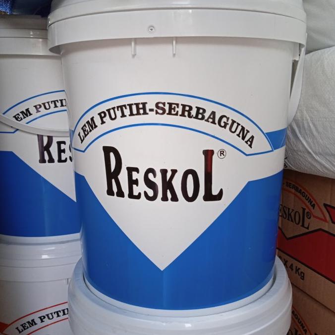 

Lem putih reskol biru 20 kg ---Termurah---