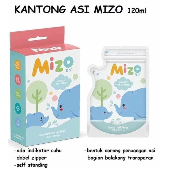 Mizo - Breastmilk Storage Bag 120ml