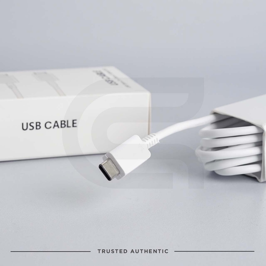 KABEL SAMSUNG FAST CHARGING USB C TO C PUTIH ORIGINAL BERGARANSI