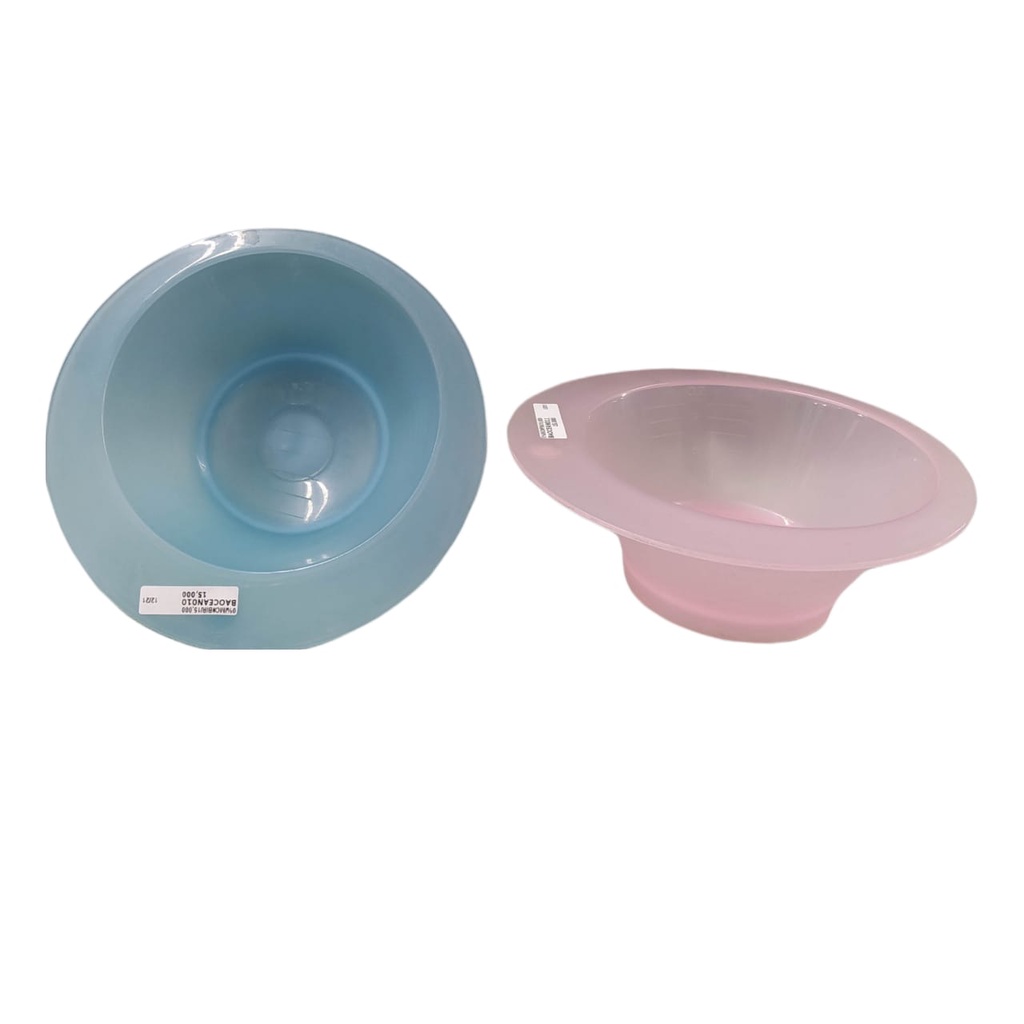 OCEANUS MANGKOK CAT RAMBUT WARNA BIRU DAN PINK