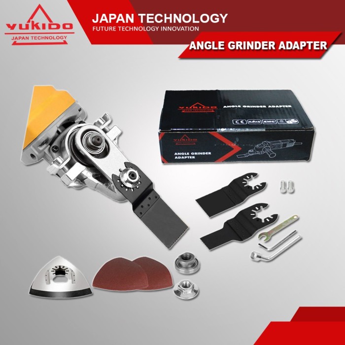 NEW MULTIFUNGSI ADAPTOR YUKIDO GERINDA