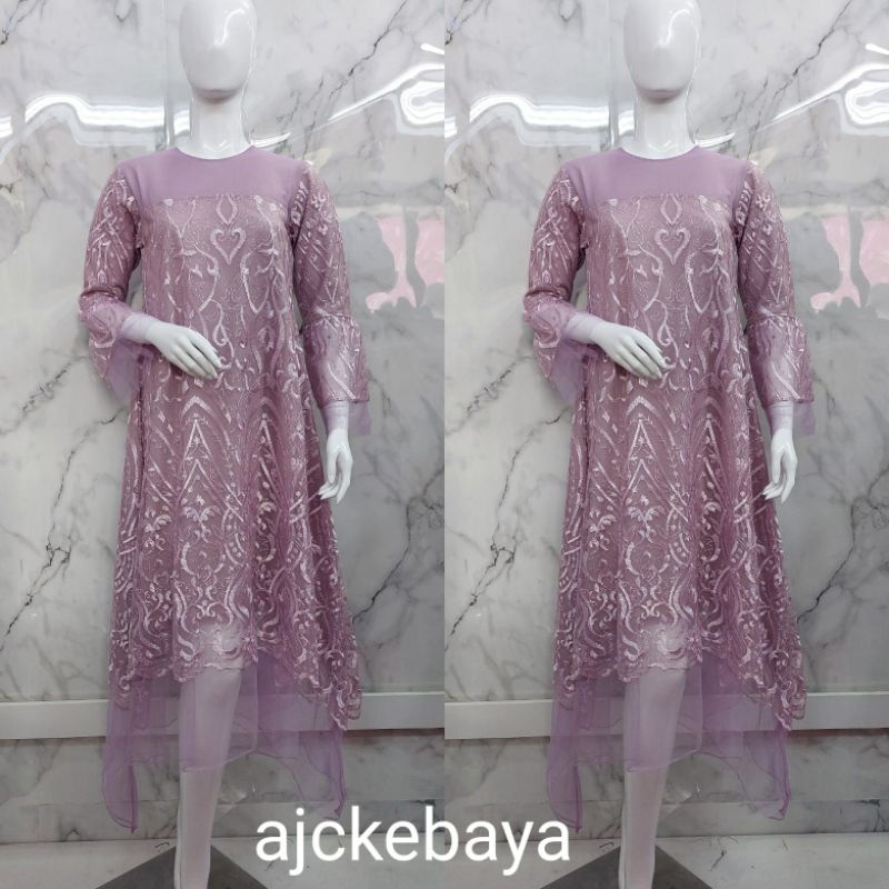 dress / midi dress / dress kondangan / kebaya dress tunangan / dress modren