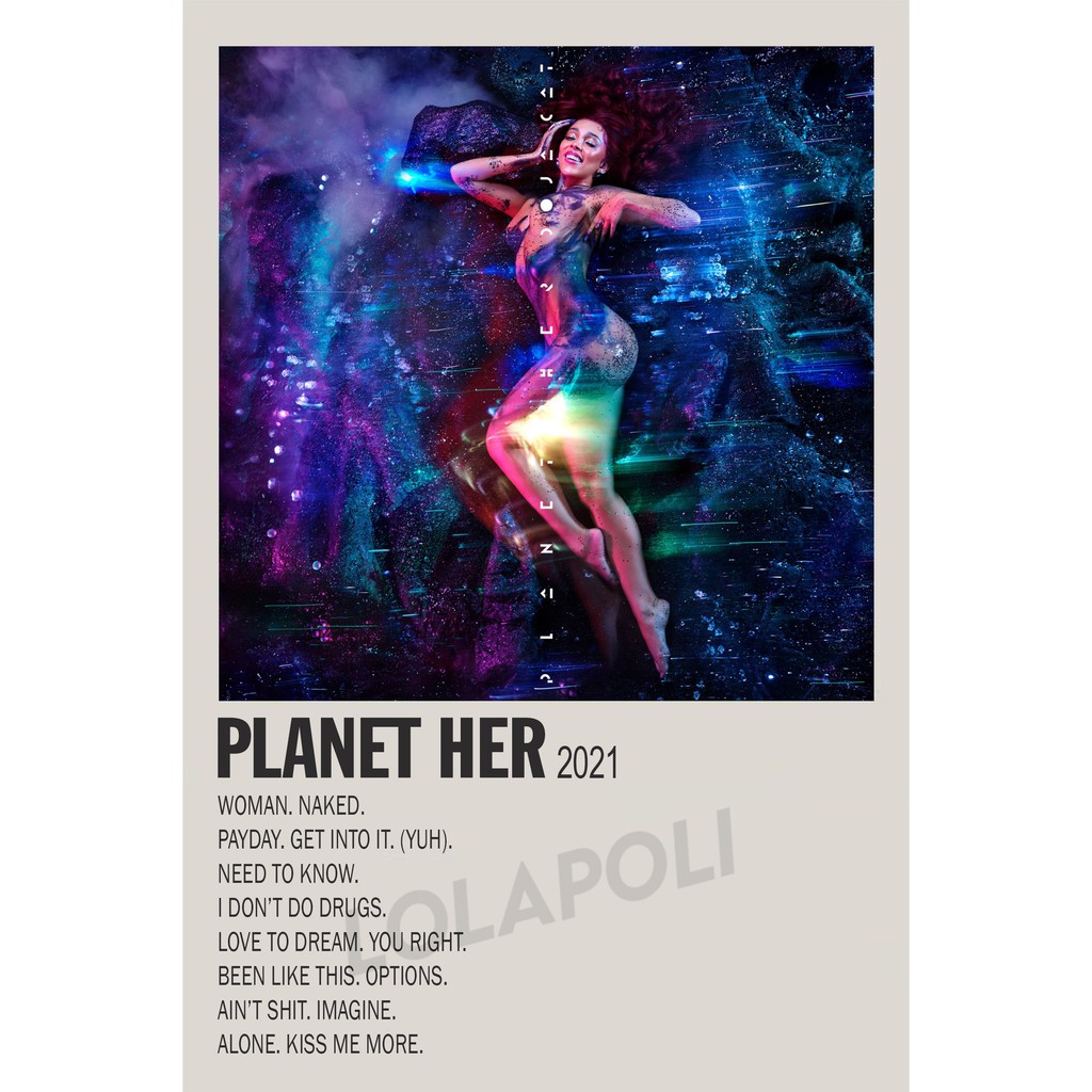 Poster Cover Album Planet Her - Doja Cat