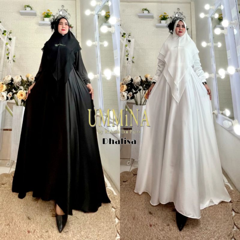 Ready.. Dalisha Syari by Ummina Gamis Muslim Original