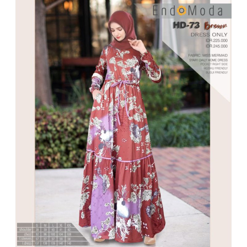 Tula Collection Gamis Endomoda HD 73/ Daily Home Dress