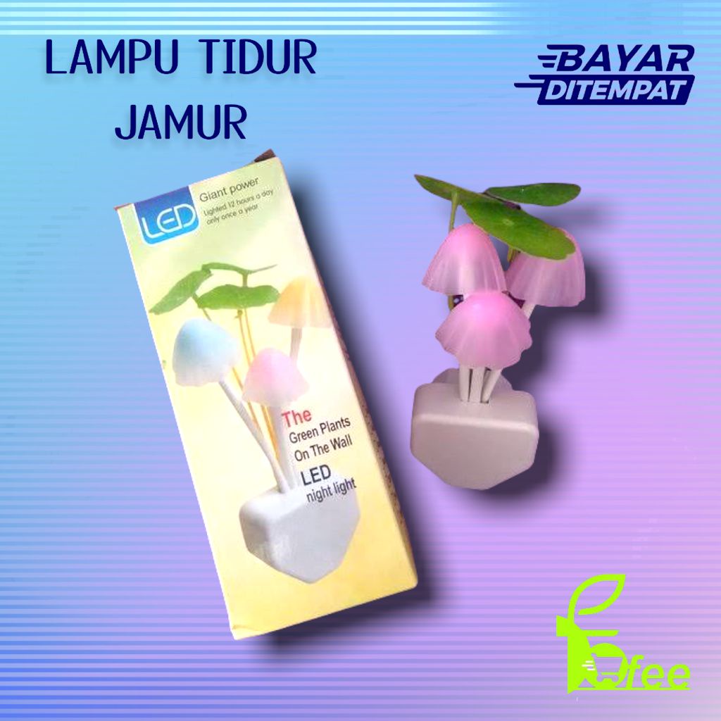 [IMPORT] - Lampu Tidur Jamur Avatar Mini Kode L400