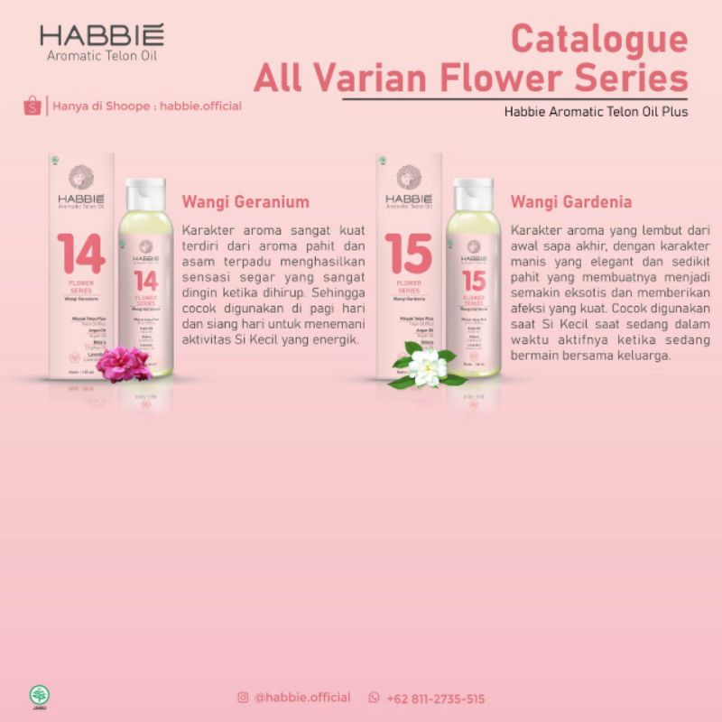 Minyak Telon Habbie | Habbie Aromatherapy Minyak Telon Bayi