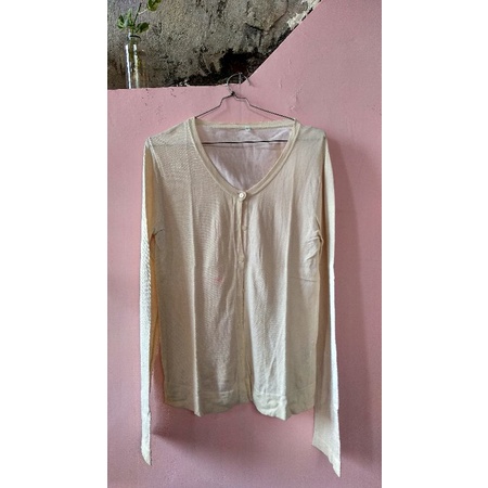 PRELOVED [Cardigan putih]