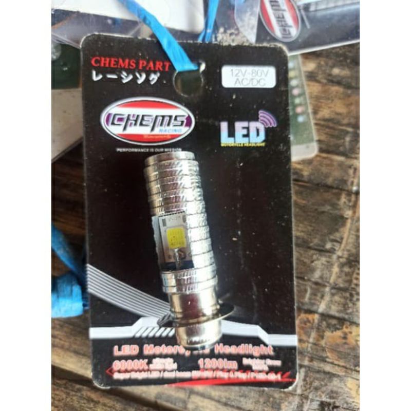 PROMO Lampu depan motor Bohlam Led rtd beat / vario / scoopy  / mio dll