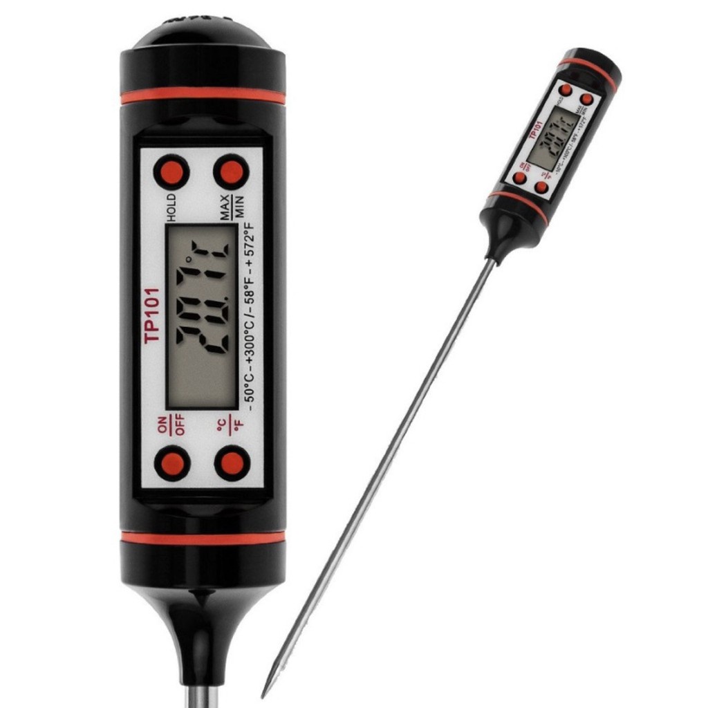 Thermometer Digital termometer Serbaguna - Food Termometer Dapur Pengukur Suhu Makanan Air Kopi Termometer Serbaguna 10186