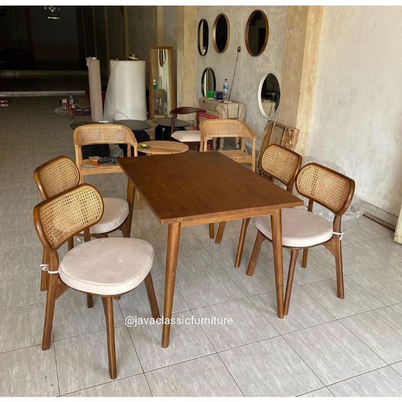 kursi ropan rotan|kursi cafe jok|kursi rotan|kursi makan natural-1