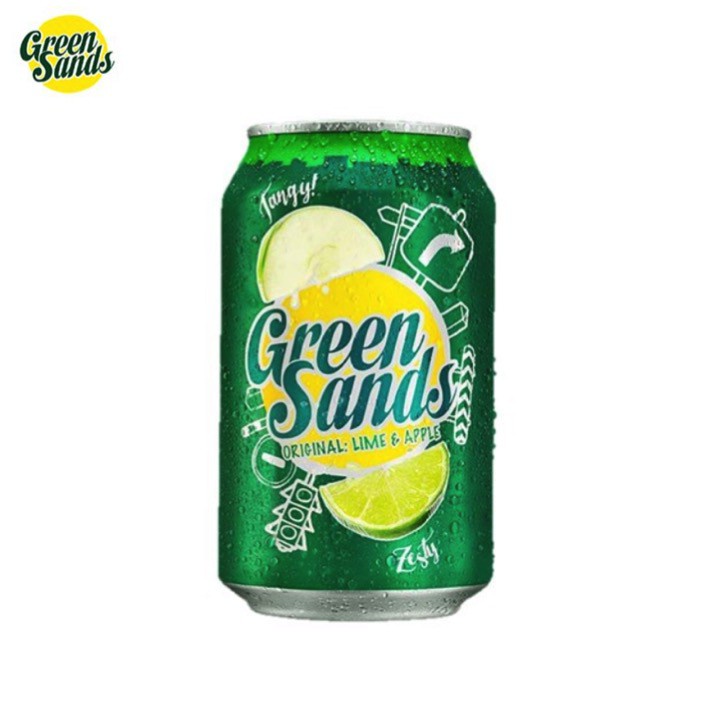 

Green sands apple & lime 330 ml