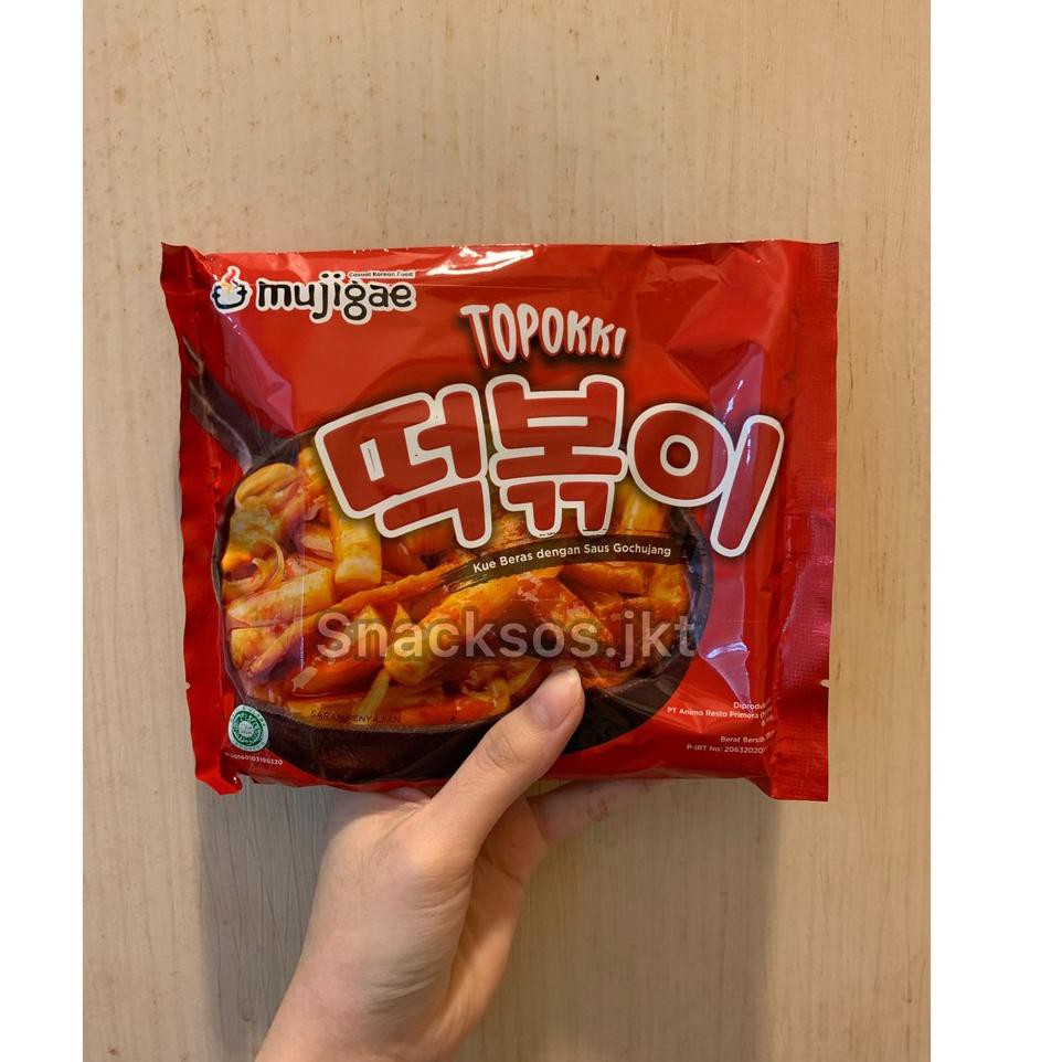 

KASIMURAH [SMALL 170gr] Mujigae Topokki / Tteokbokki Instan / Tokpoki / Topoki / Makanan Korea Insta