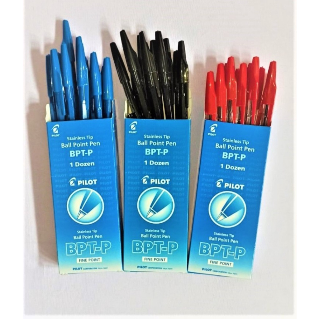 

Pulpen Pilot BPTP/ Pen/Pena/Pulpen/Ballpoint/12pcs