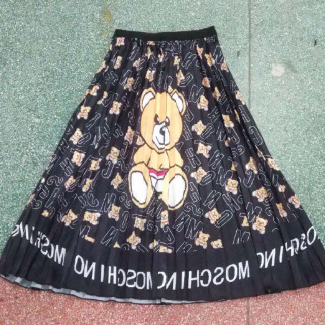 Rok Bawahan Plisket / Pleated Skirt Satin-Rok-5