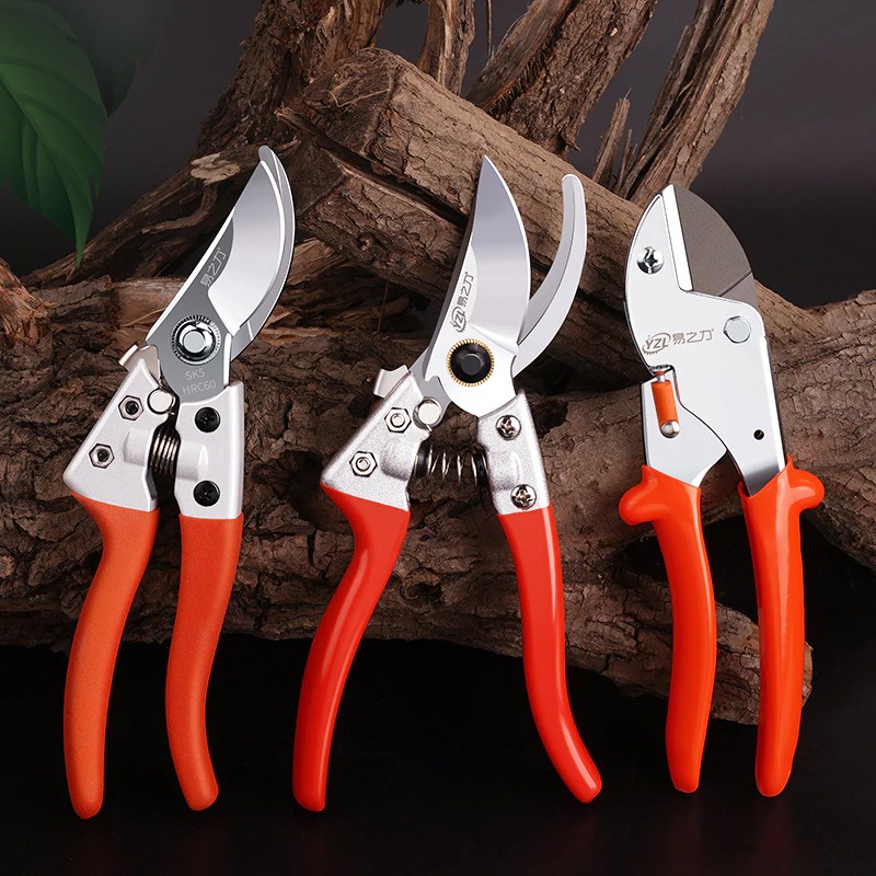 Bisa COD Gunting Taman Ranting Tumbuhan Bunga Garden Pruning Shear Scissors - GS HGS01