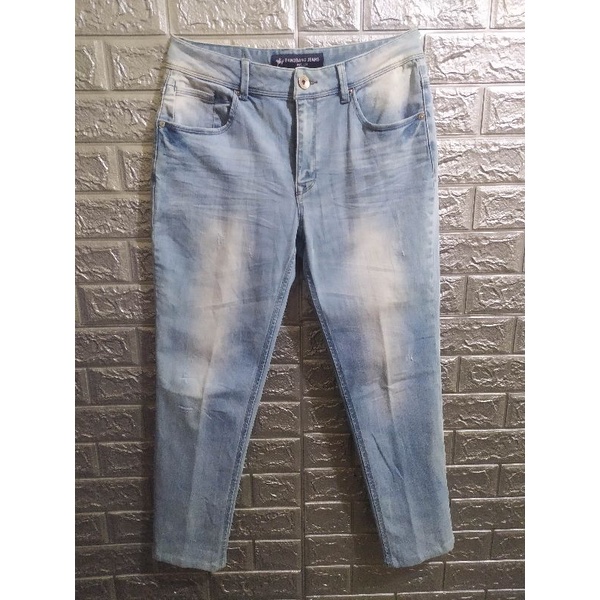Celana jeans size fit 32 second