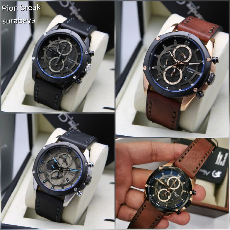 JAM TANGAN PRIA ALEXANDRE CHRISTIE AC 6589 / AC6589 MEN ORIGINAL