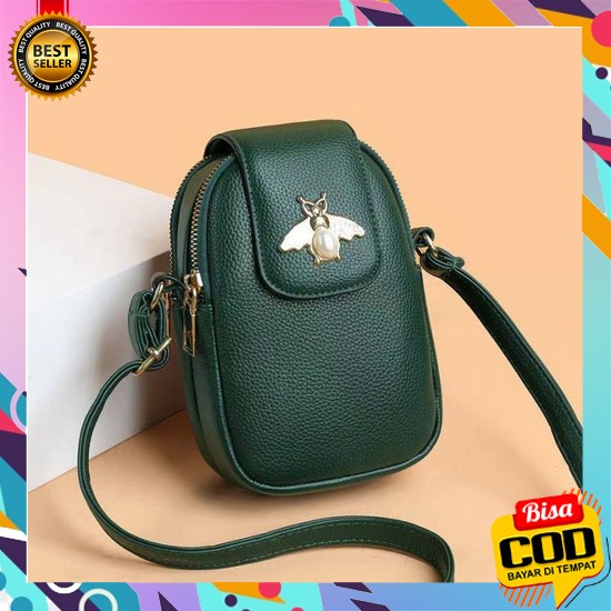 0Tas Wb-Ti36*3 Tas Waistbag Wanita Kekinian Import Original Terbaru Ba Sl103 - Tas Selempang Mini Ku