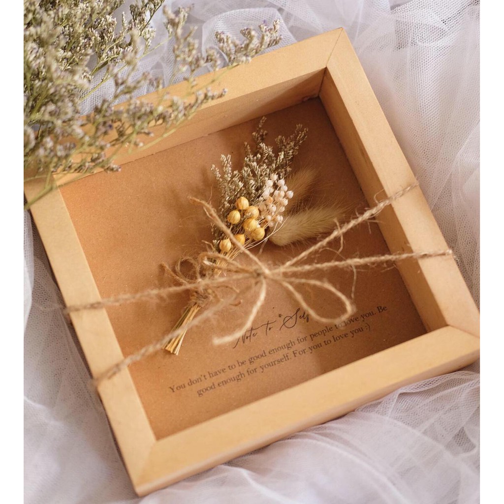 dried flower box frame bunga kering box frame bunga bingkai kayu bunga kering box