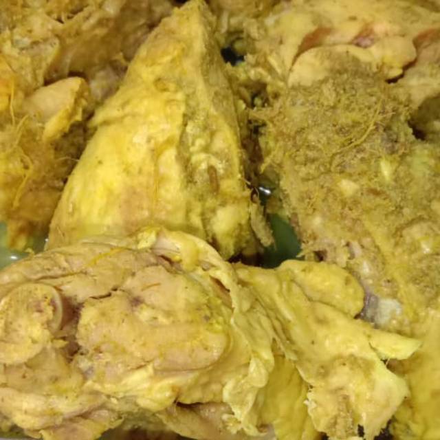 

Ayam ungkep tulang lepas