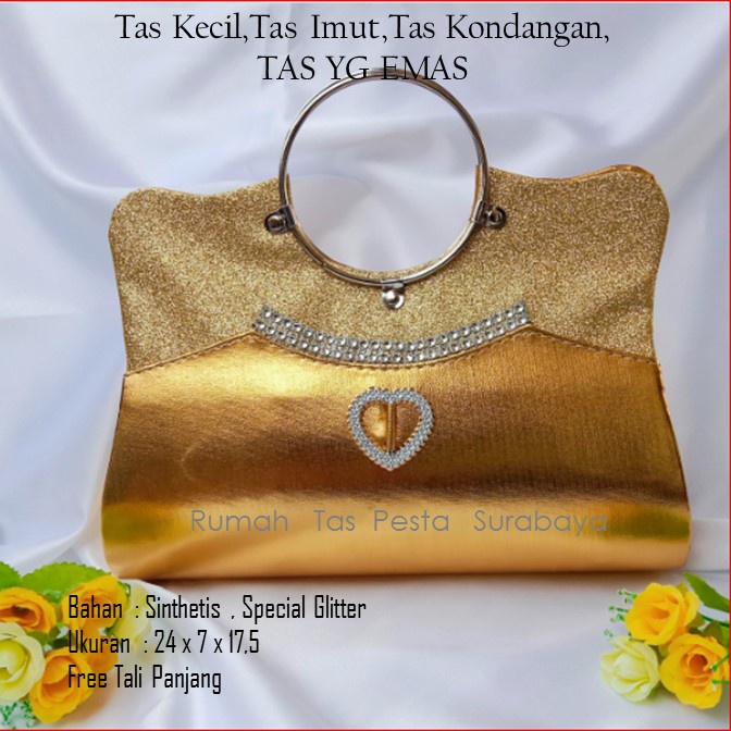 Tas Kecil,Tas Imut,Tas Kondangan,TAS YG EMAS