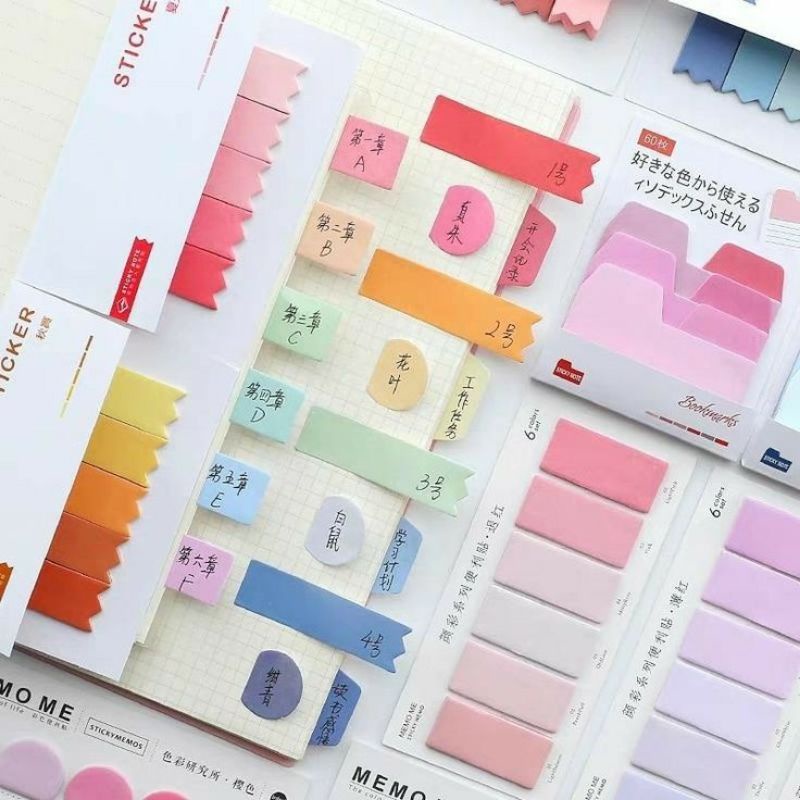 STICKY NOTES ROSE QUARTZ AND SERENITY