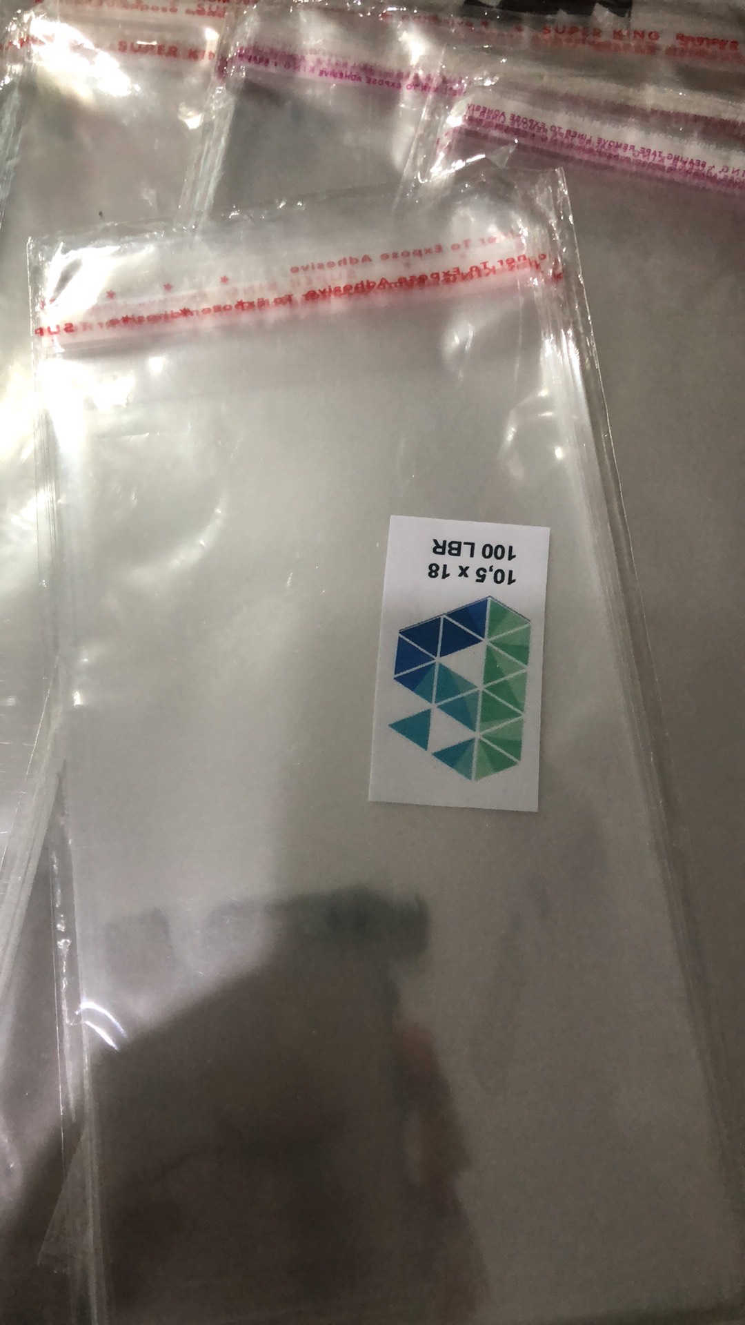 Plastik Opp 16 X 21,5 Cm 18 Mic 100lbr / Plastik Undangan / Plastik Jilbab