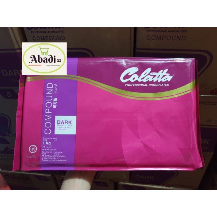

Ht6362D Colatta Dark Chocolate Compound 1Kg Ht5