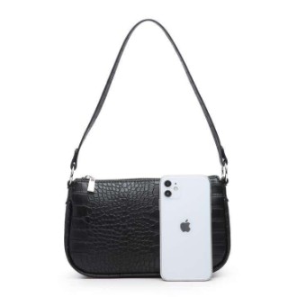 TAS WANITA MANG0 MNG TOTE BAG TAS BAHU SHOULDER BAG CROCO IMPORT PREMIUM #3104
