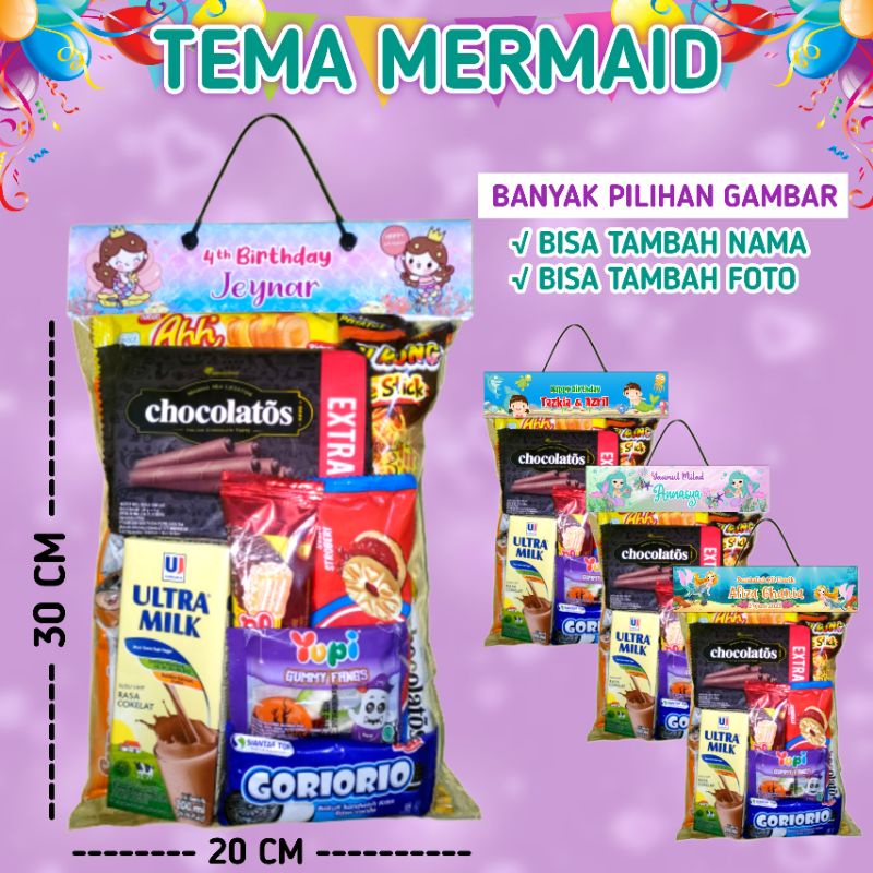 

Label snack MERMAID Free Plastik