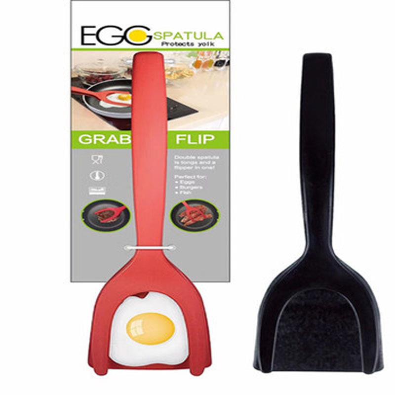 2 In 1 Tongs / Capitan / Capitan / Capitan Telur Goreng / Pancake / Omelet