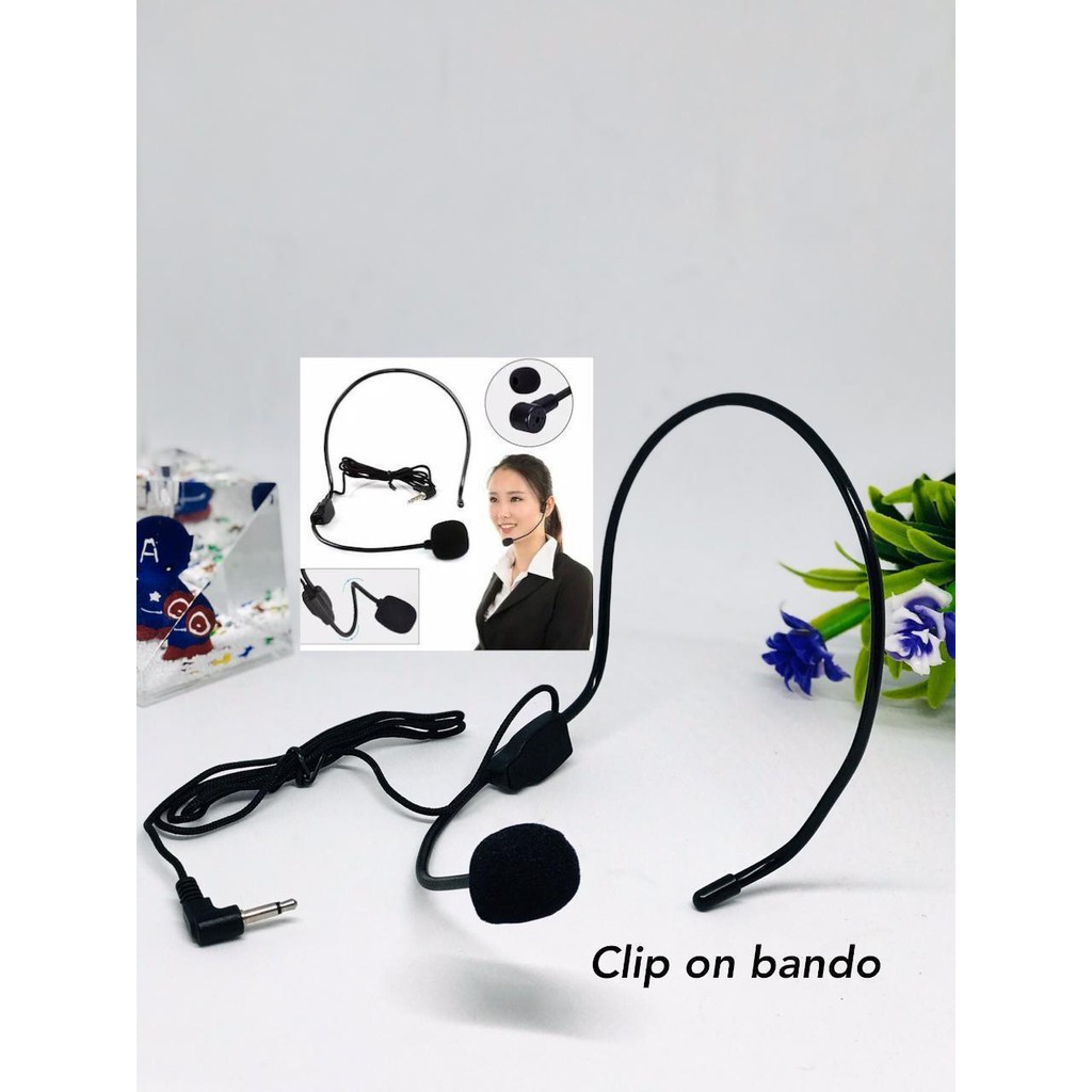 Mic / Mikrofon / Microphone Bando Clip On Youtuber Original