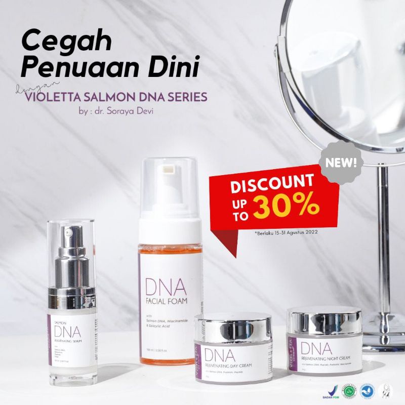 Violetta Salmon DNA by dr. Soraya Devi Skincare (SDS)