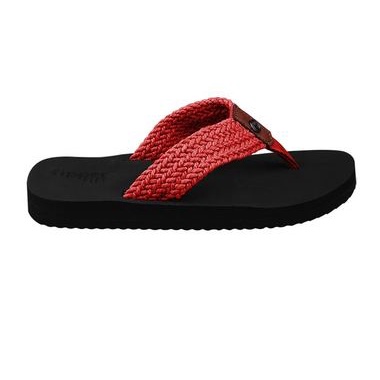 Sandal Fipper Fitt Black Red Original