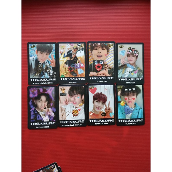 PC PHOTOCARD TREASURE YOSHI JUNGHWAN YESHK