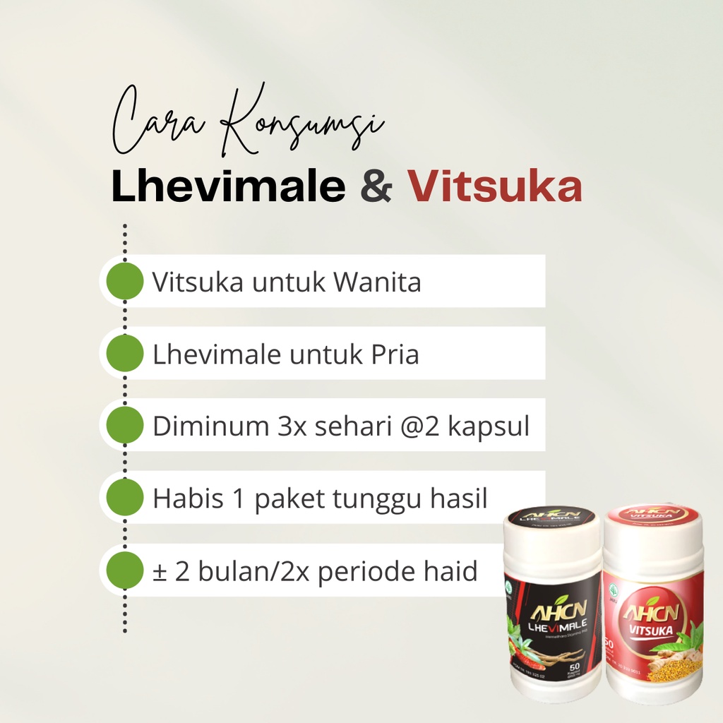 Paket Promil AHCN - Obat Kesuburan Pria & Wanita Untuk Penyubur Kandungan & Sperma Agar Cepat Hamil - Promil Lengkap Suami Istri Progam Hamil - Paket Obat Hamil Penyubur Kandungan & Sperma - AHCN 100% Herbal Asli-4
