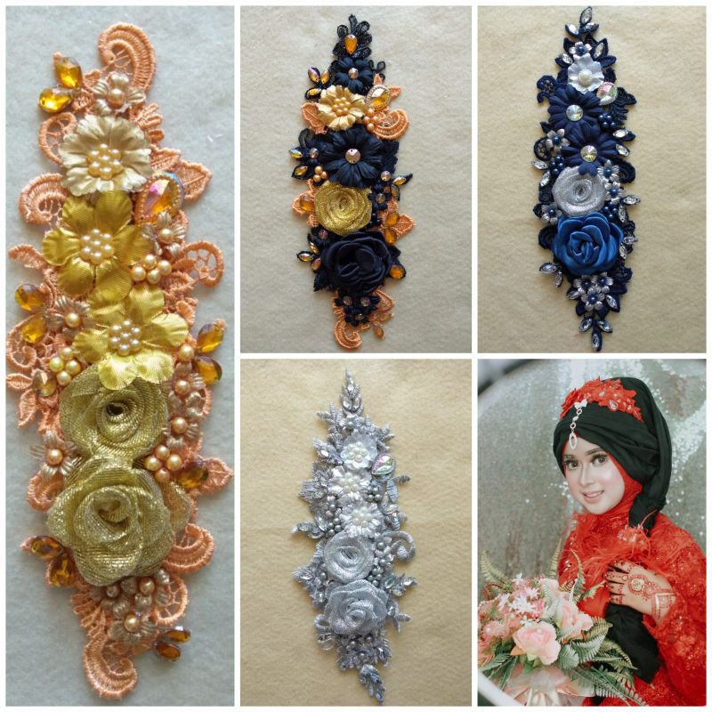 herpis murah meriah cantik untuk pengantin/ wisuda/ trima tamu/ hijab pesta