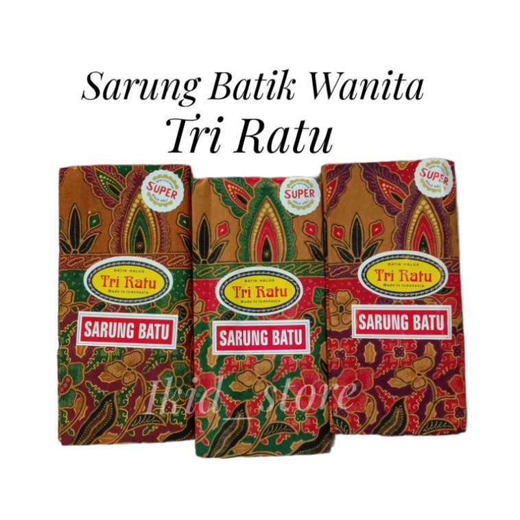 KAIN SARUNG BATIK / SARUNG BATIK WANITA / KAIN BATU / JARIK BATIK