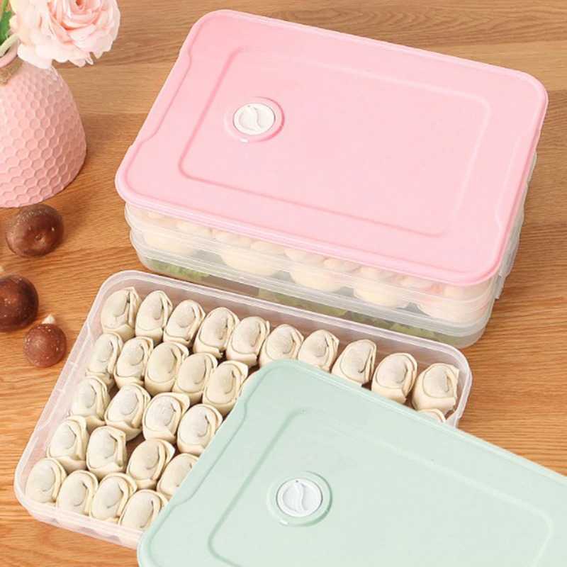 LuckyFox Kotak Kontainer Makanan Kulkas Storage Food Box