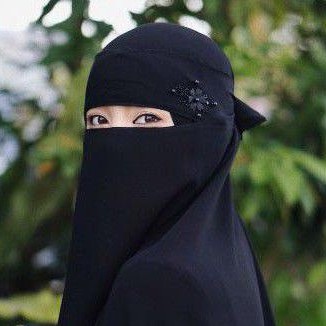NIQAB SUMAYYA NIQOB MURAH TEMBORO CADAR TEMBORO NIQAB BANDANA NIQOB