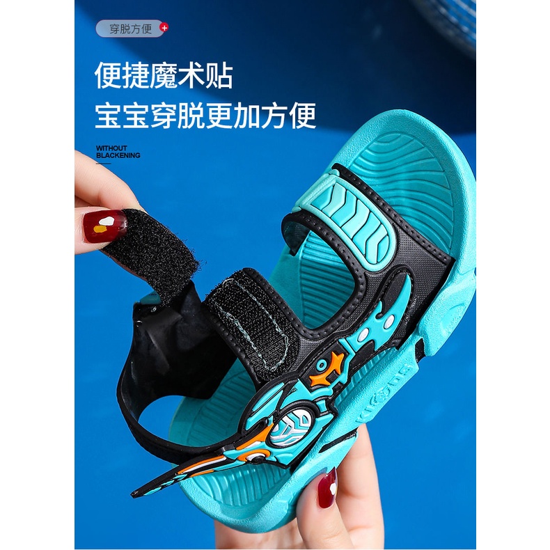 PROMO 10.10 PUNCAK Okaybaby B101 Sepatu Sandal  Gunung Robot Anak Laki Laki Import Termurah Kekenian Kasual