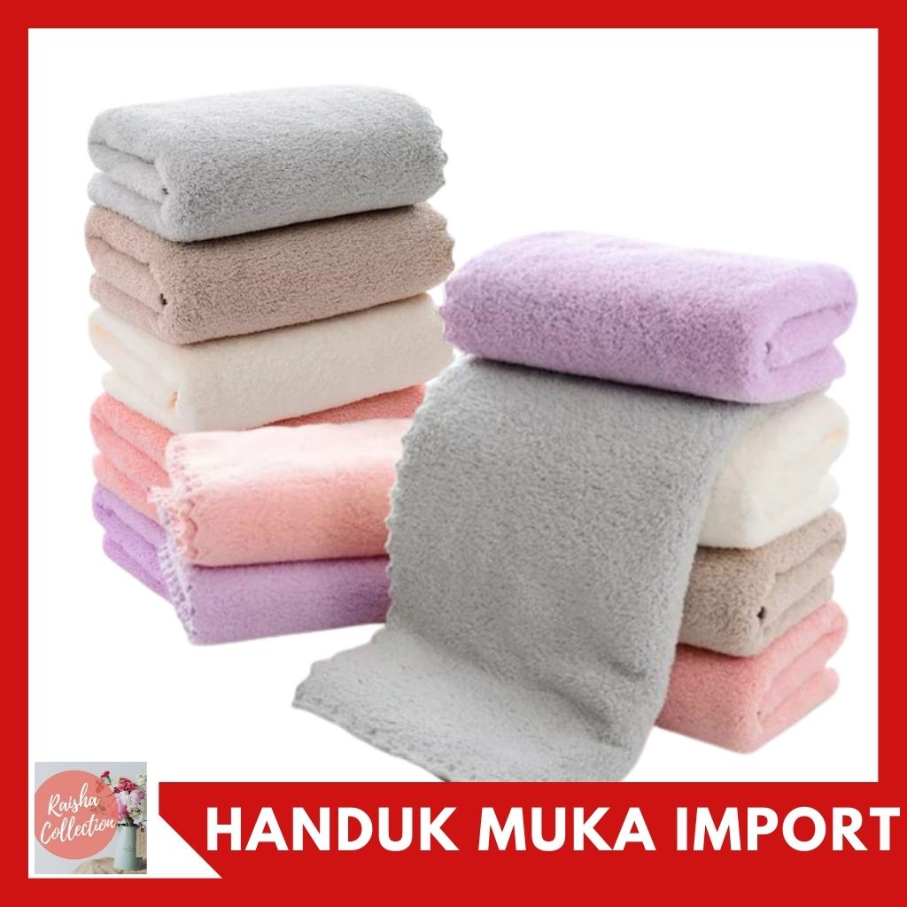 RC HANDUK SPORT/HANDUK MUKA/HANDUK BAYI 73X35CM