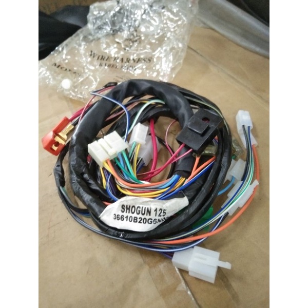 kabel body suzuki SHOGUN 125 R fullset kualitas original bagus