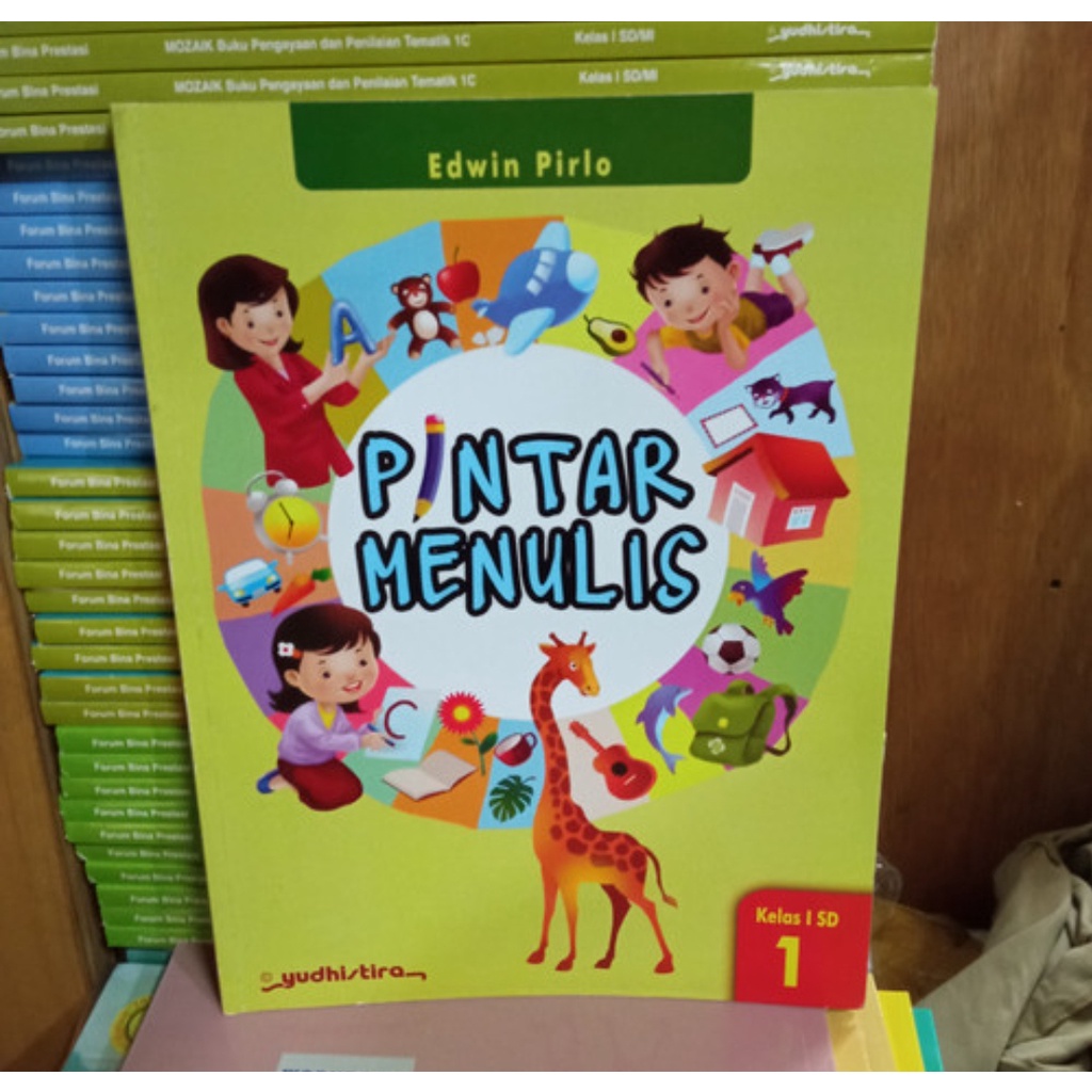 Buku Penunjang Yudhistira Pintar Menulis SD 1
