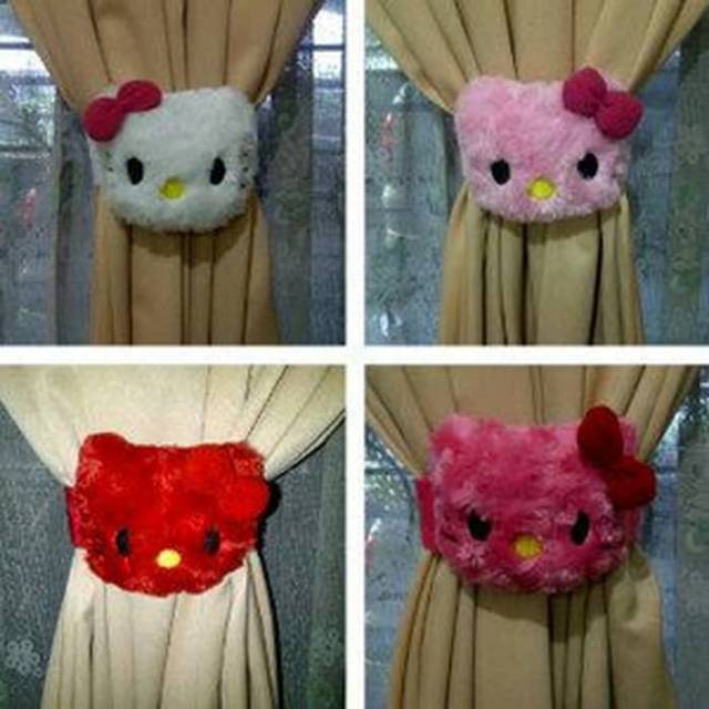 Ikat gorden kepala hello kitty
