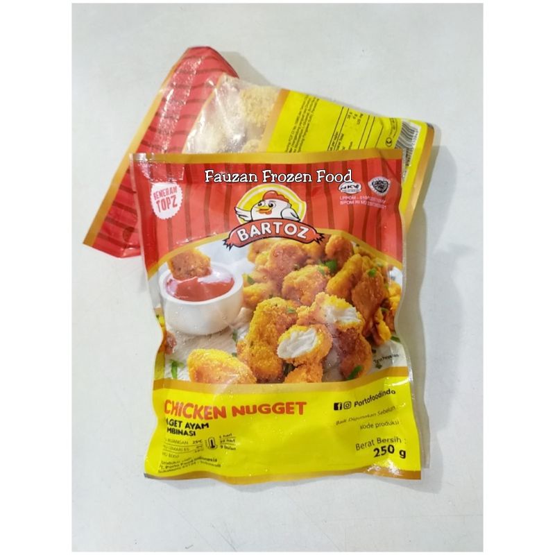 

Bartoz Chicken Nugget 250gram