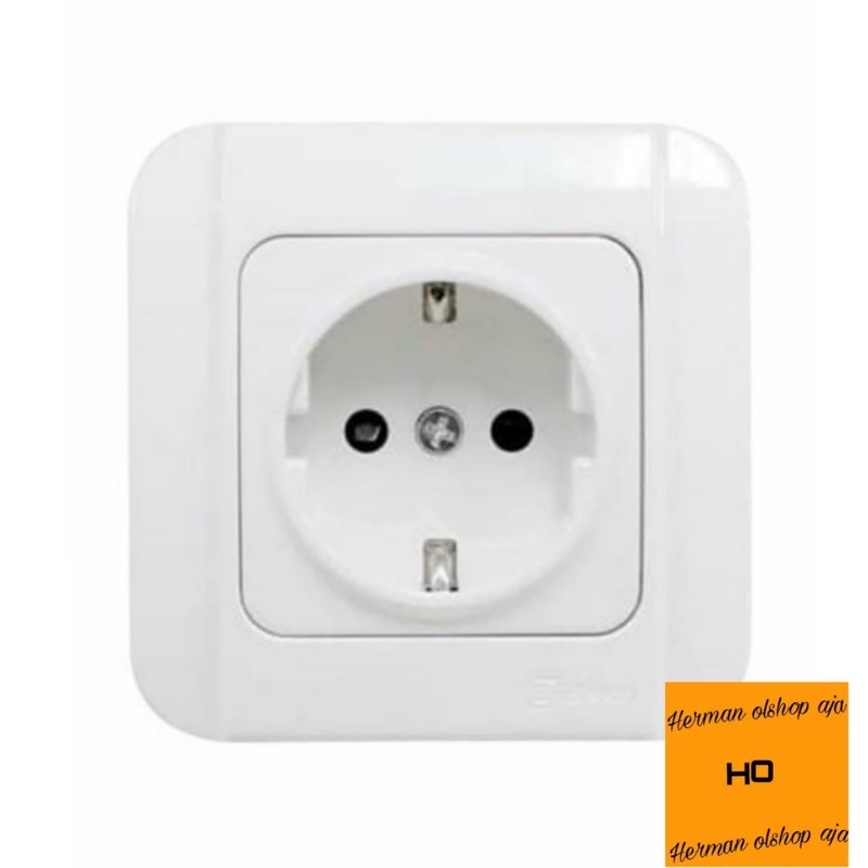 stop kontak galleo broco/ colokan broco ib/ stop kontak tanam/ colokan